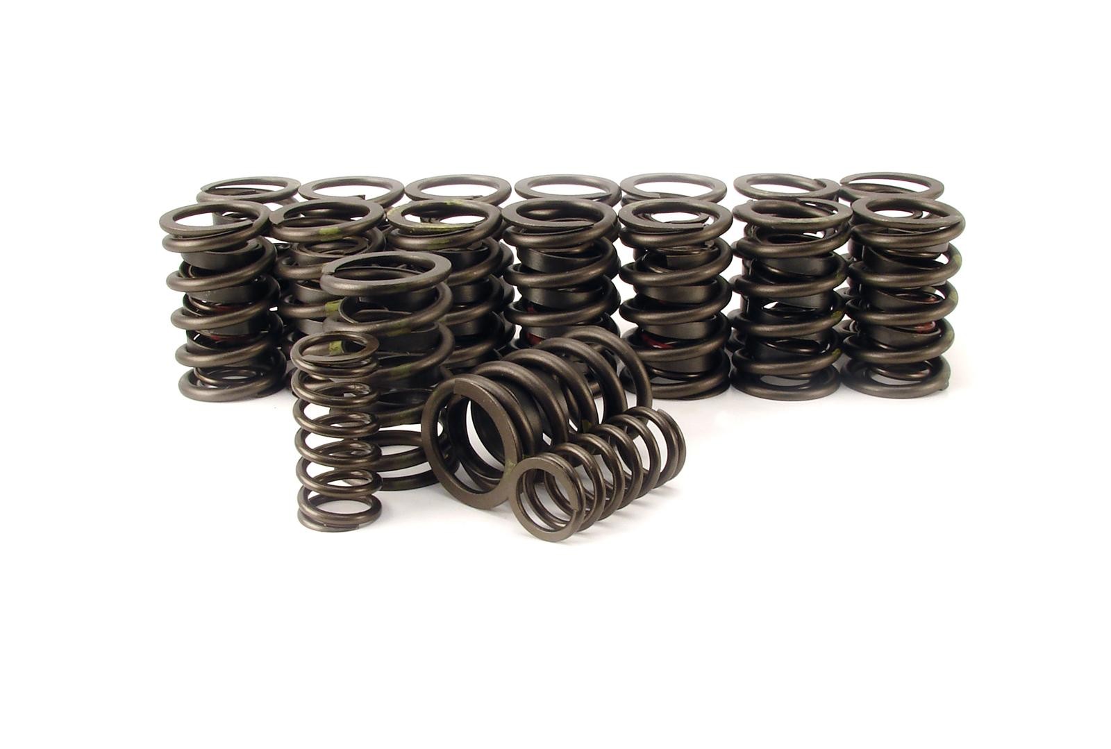 COMP Cams Valve Spring, Dual, 1.509 in. O.D., 566 lbs./in. Rate, 1.050 in. Coil Bind Height, Set of 16 : suit Big Block with Hydraulic cams over 510th lift