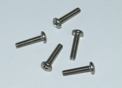Stainless-steel Machine Screw Set : Panhead