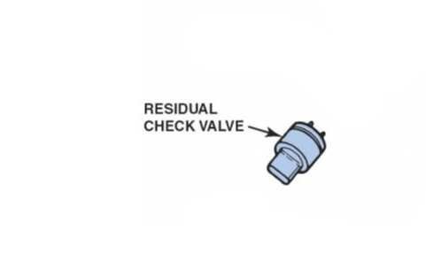Master Cylinder Residual Valve