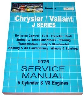 Workshop Service Manual : Valiant 1973-1975 VJ (book 2)