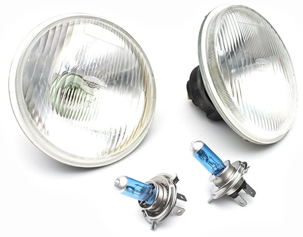 Halogen Headlamp Conversion Kit : 5-¾" H4 (146mm High/Low 100/90w)