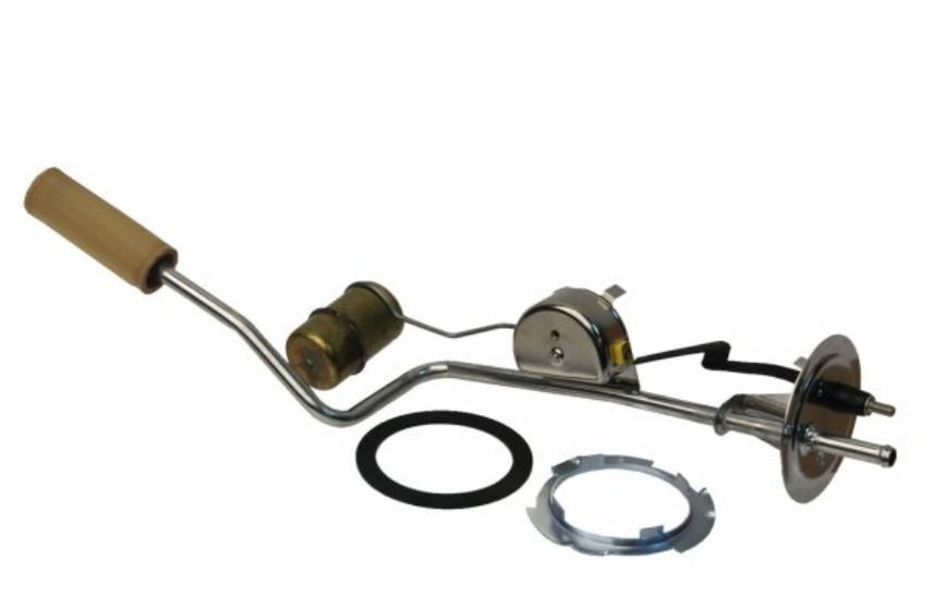Fuel Tank Sender Unit (w/ seal, lock ring, & filter) : 3/8" Outlet , With Fuel Return : Suit 1971 - 1973 Dodge / Plymouth