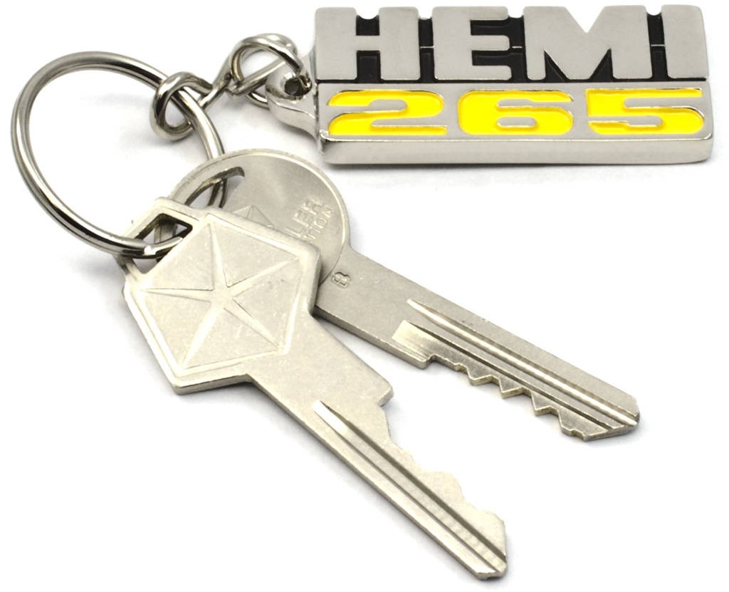 "Hemi 265" Badge Key Tag