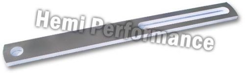 Reproduction Alternator Adjuster Bracket (only) : suit Hemi 6 (stainless steel)
