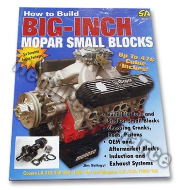 How to Build Big-Inch Mopar Small Blocks Book