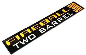 "Fireball 318" Air Cleaner Decal : suit VF/VG