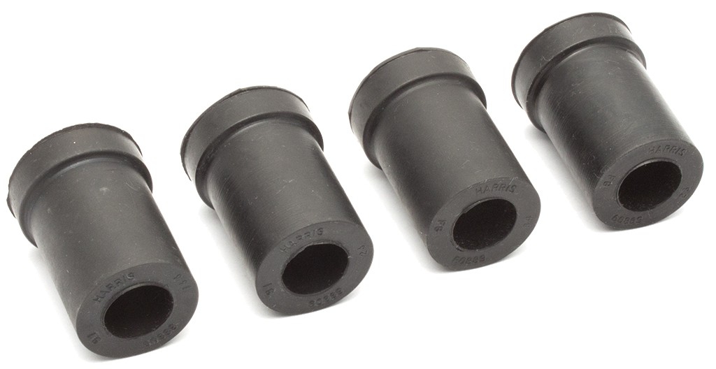 Rubber 1" Rear of Rear Leaf Spring Shackle Bushes : suit B/C/E Body