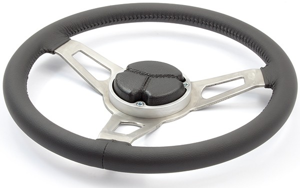 Complete Steering Wheel Kit, Leather Stitched : R/T 3 Spoke Look-alike (Nostalgia series) : suit VG/VH/VJ/VK/CL/CM