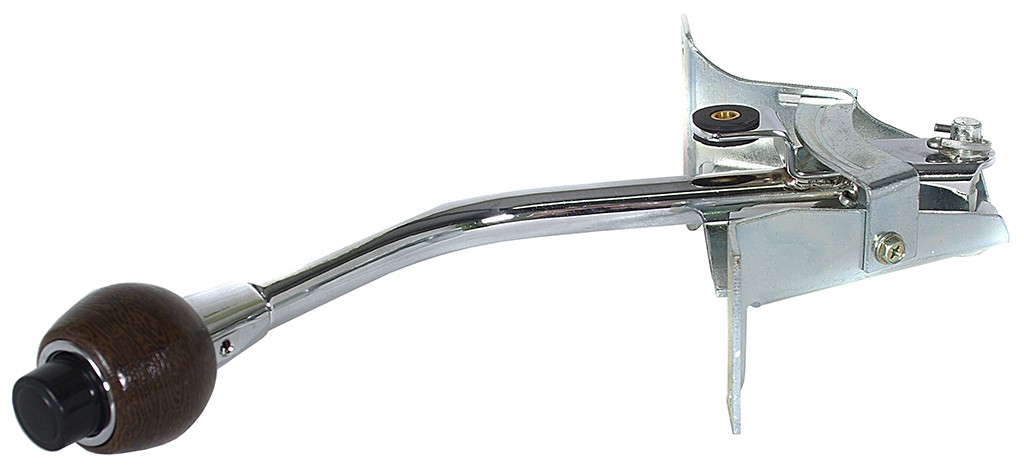 Reproduction Automatic Floor Shifter Assembly (woodgrain) : suit VC/VE/VF w/ TorqueFlite 904/727
