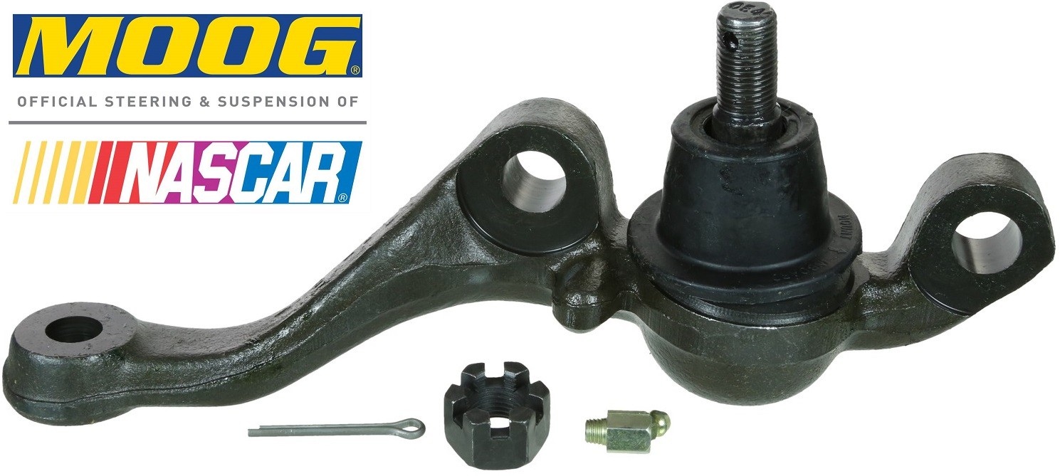 Lower Ball Joint: RIGHT: MOOG: Suit 1973-76 A body / 1965-72 B body / 1970-74 E body & (ALL Bodies 1962-64 excluding A body)