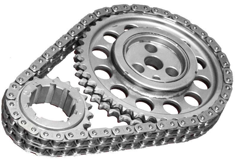 Rollmaster Pro GOLD Series -  Dual Row Timing Chain & Gear Set: suit Hemi 6 with Three Bolt Cam
