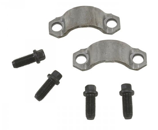 Rear Universal Joint Straps(x2) & Bolts(x4) : Suit 1350 / 1410 Series universal Joints "Large Size"