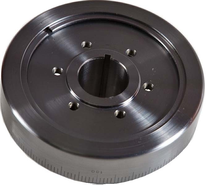 Romac Anodised Pro Series Harmonic Balancer : Steel/Alloy : suit Slant 6 (timing case with bolt-on timing tab)