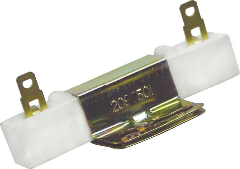 Single Ballast Resistor : 2-pin : reproduction with factory part number & bracket