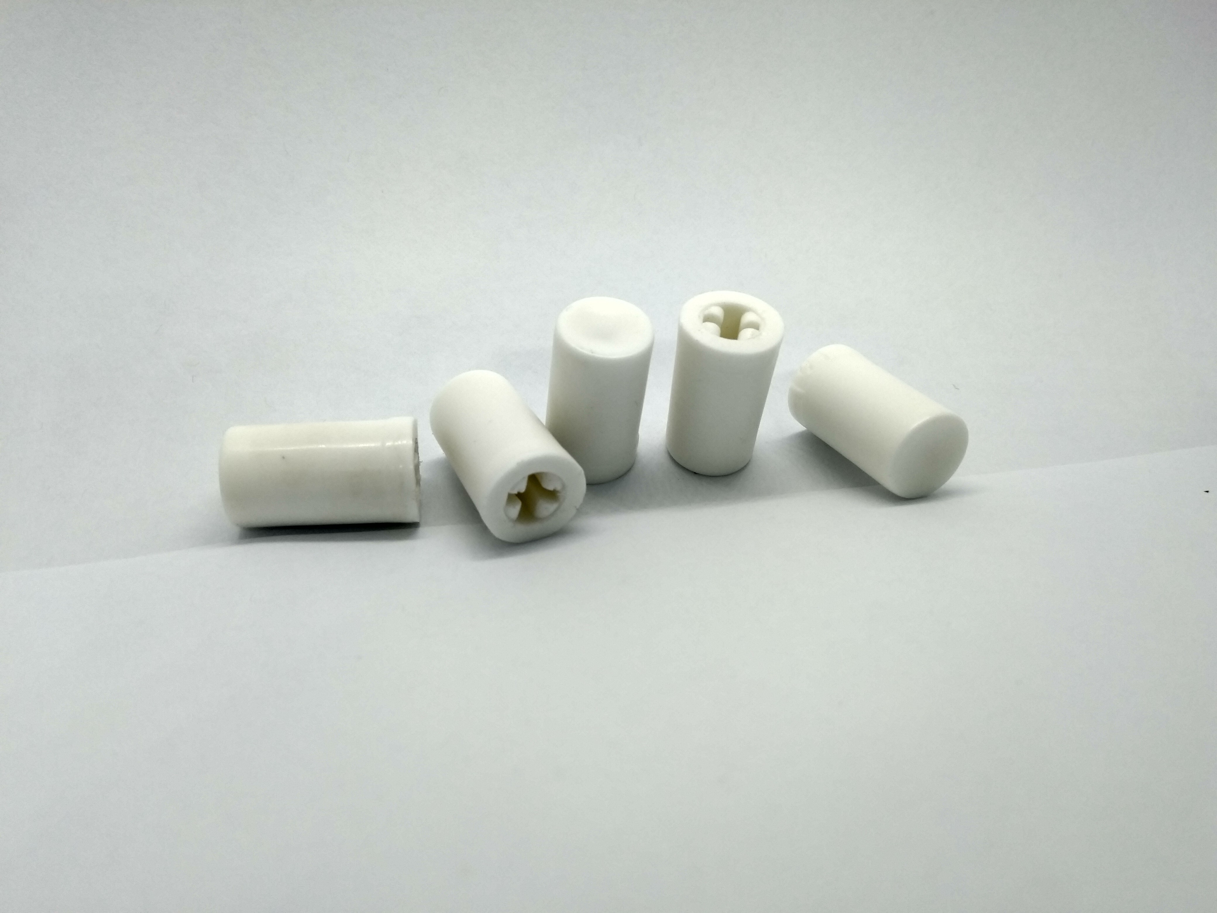 Reproduction Push Button Radio Knobs : White : Set of 5 : Suit SV1 / RV1