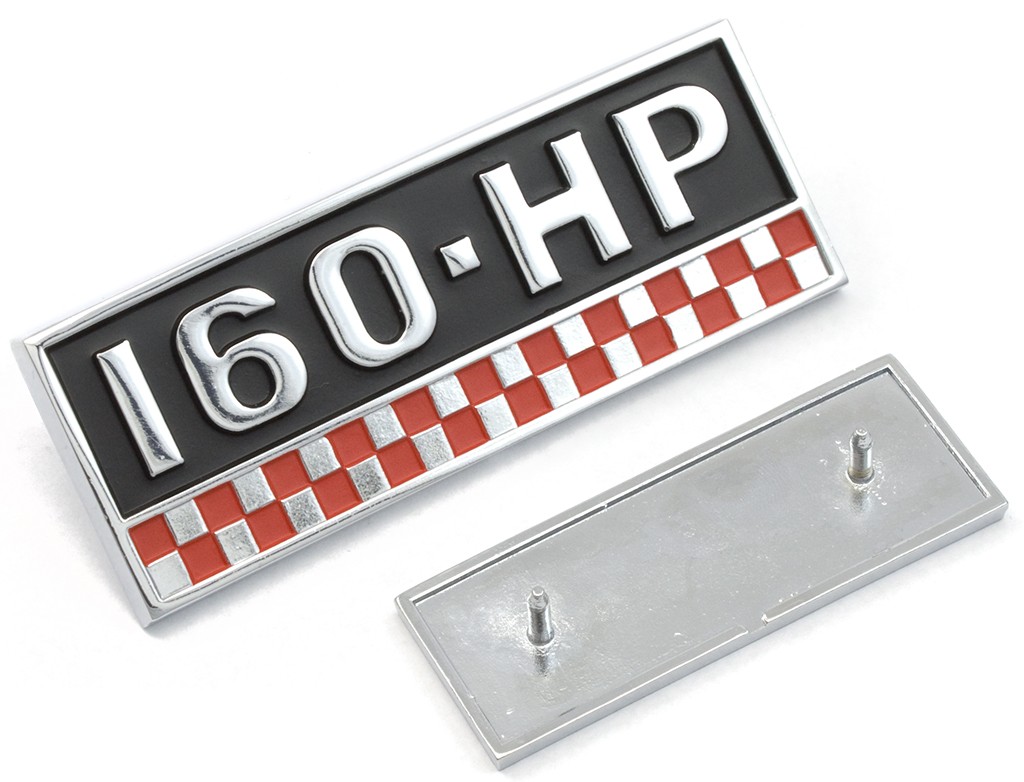 Reproduction "160-HP" Badge (red) : suit VE/VF