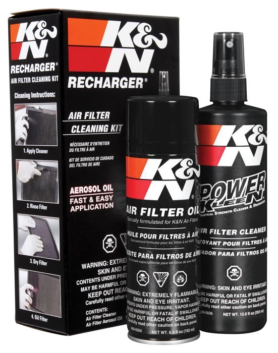 K&N Air Filter Cleaning / Service "Recharger" Kit
