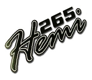 Custom "Hemi 265" Decal (Type 2)