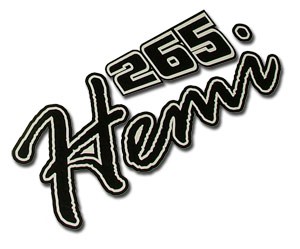 Custom "Hemi 265" Decal (Type 1)