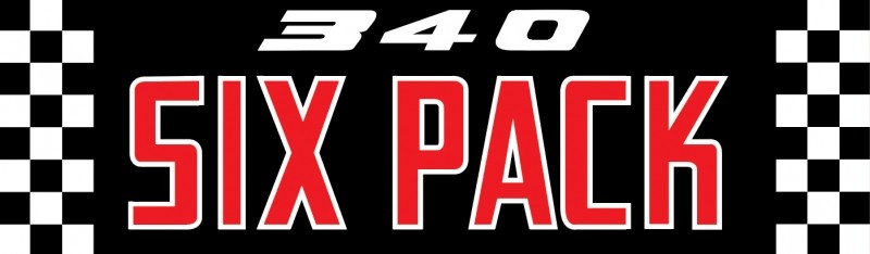 "340 Six-Pack" Air Cleaner Decal