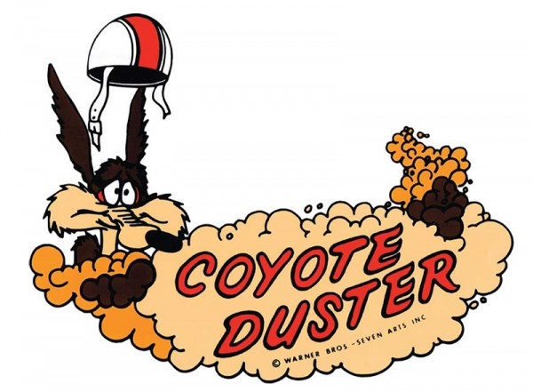 Coyote Duster Air-Cleaner Decal : 1969 Plymouth Roadrunner