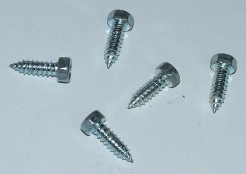 Body Tapping Screw Set of 5 : 3/8'' Hex Head (#14)