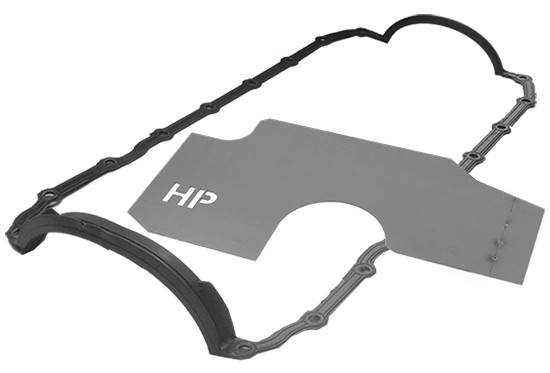 Fel-Pro Single Piece Sump Rail Gasket & HP Baffle Plate Set : Suit 360ci LA and 318ci/360ci Magnum