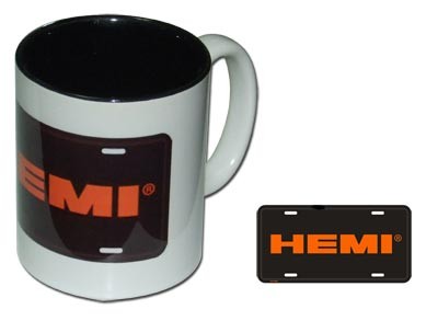 Coffee Mug : Hemi License Plate