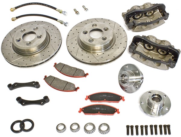 Big Brake Upgrade Kit - 330mm Disc Rotors with Twin Piston Calipers : suit  VG-CM with vented disc brakes fitted - Front Disc Brake Upgrade Kit - Brakes  - Shop By Category