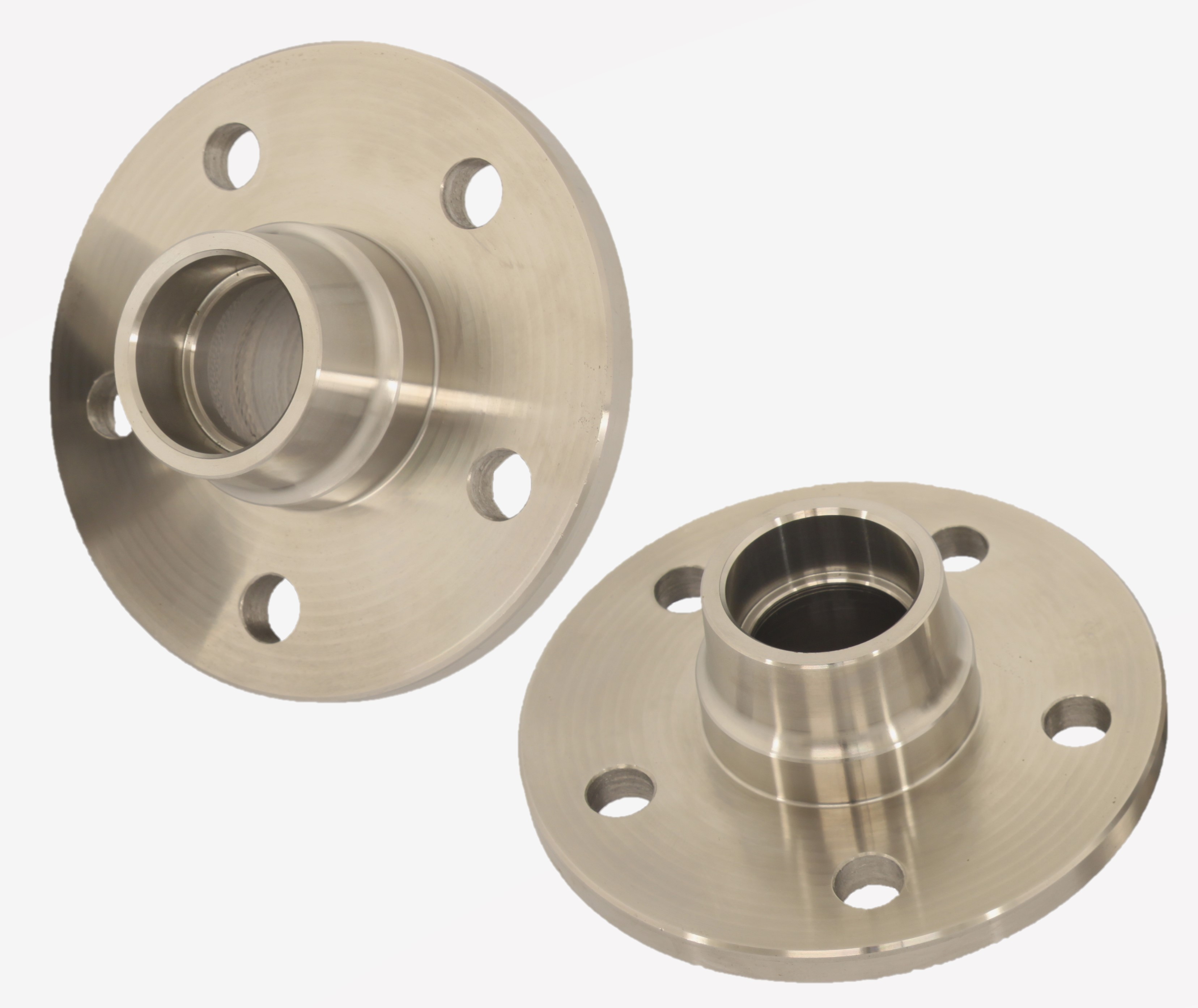 Zinc coated Billet Steel Disc Brake Hub : suit VG only (4.0" PCD with large bearings)