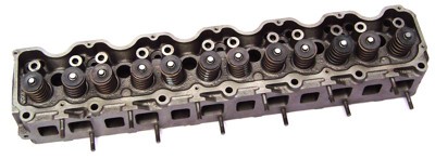 Reconditioned Cylinder Head : dual E49 valve springs (single with damper), 1.843/1.5 inlet/exhaust valves : suit Hemi 6 : 245ci head.