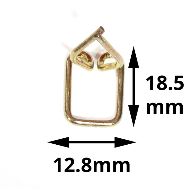 Wire Mold Retainer Clip : suit C-channel : 12.8mm or 18.5mm offset