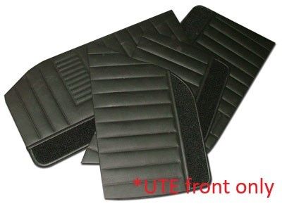 Reproduction Door Trim Set : BLACK : suit AP5/AP6 UTE