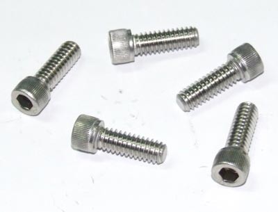Stainless-steel Cap Screw : 1/4'' Unc X 3/4''