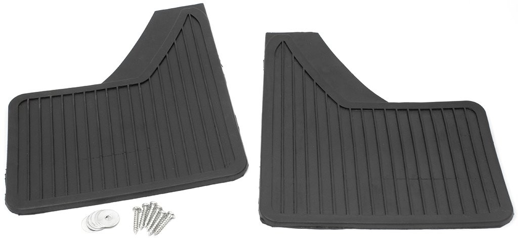 Front Mud Flap Set (plastic, look-alike) : suit AP5/AP6/VC
