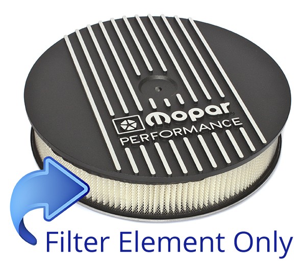 Air Cleaner Filter Element ONLY : suit Mopar Cast Alloy Air Cleaner