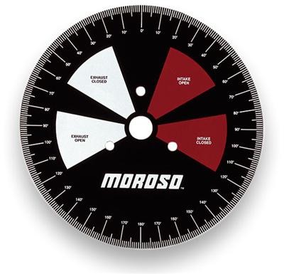 Moroso Camshaft Standard Degree Wheel (Part# 62190)