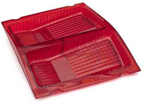 Rear Tail/Stop Lamp Lens : suit VF/VG Hardtop (Red, Left hand side)