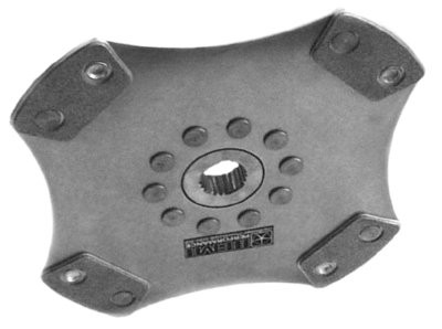 Clutch Plate  - Solid Center Cerametallic Button