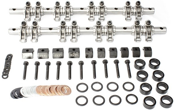 PRW Stainless Steel Roller Tip Rocker Arm Kit (1.6:1 ratio) : suit Small Block
