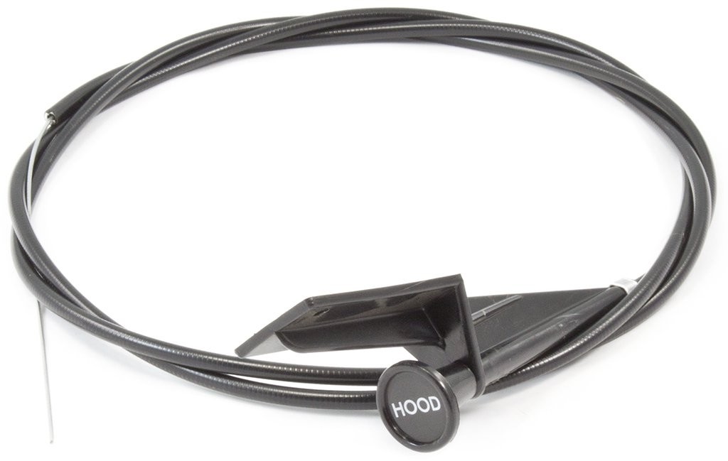 Reproduction Bonnet Release Cable : suit VH/VJ & Centura (plastic bracket, round knob)