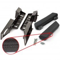 Front/Rear Interior Black Arm Rest Base, Stitched Pad, and Screw Set : suit VE/VF/VG/VH/VJ/VK/CL