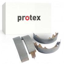 Front Brake Shoe Set, Protex : suit 9-inch drums (RV1-VK)