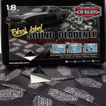 Car Builders Stage 1 Sound Deadener, 1.8sq/m (Black with logo)