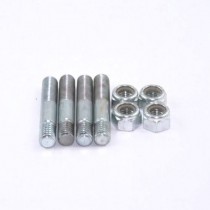 Stud & Nut Set x4 : Length 1-3/4"  : Intake Manifold to Weber Carburettor