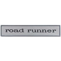 Road Runner Emblem Assembly; with Aluminium Insert; For Dash / Door / Trunk  :  1968-69 Plymouth Roadrunner