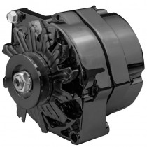 Alternator : 140 AMP : GM/Delco style : Black (Alternator bracket kit also required with this unit)