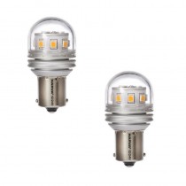 Narva LED Globes (PAIR) : replaces single filament globes (BA15s 12v)