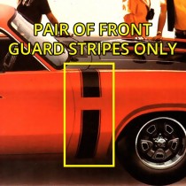 Front Guards Only Body Stripe Kit : suit Valiant Charger R/T Six Pack (GOLD)
