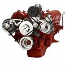 Serpentine Conversion Kit : Chrysler Big Block RB 426/440 : Air Conditioning and Power Steering